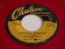 VHTF Flamingos Chance 1133 Red Vinyl Someday Someway