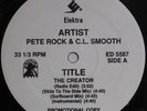 PETE ROCK & CL SMOOTH - THE CREATOR RMX 12