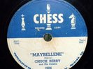 Chuck Berry 78 RPM record MAYBELLENE/Wee Wee Hours