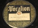 LEROY CARR - VOCALION 1151 - PREWAR BLUES 78 RPM