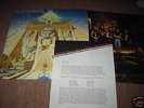IRON MAIDEN - POWERSLAVE / LP 1984 + RARES PROMO-BLATT