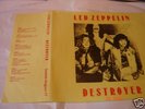 LED ZEPPELIN destroyer box 4 lps Seattle concert 77 box