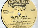 MC PEACHES Commin Straight RARE Rap BUM RUSH OG.12