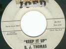 Northern Soul - BJ Thomas - Keep It Up - Joed - US