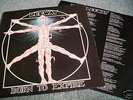 LEEWAY - 'BORN TO EXPIRE'  1989 Profile UK LP+Inner EX+