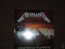METALLICA **MASTER OF PUPPETS** NEW UNOPPENED MINT LP