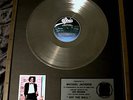 MICHAEL JACKSON  / GOLDENE/PLATIN SCHALLPLATTE / RECORD