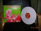 IRON MAIDEN - FRENCH KISSES FROM EDDIE RARE WHITE WAX 