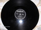 Buddy Holly 'Rave On' 78 RPM Record