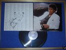 AUTOGRAFO MICHAEL JACKSON ROMA 1982 THRILLER ORIGINALE