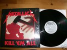 METALLICA KILL EM ALL ORIG MEGAFORCE LP SILVER LABEL