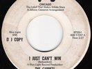 THE CARPETS Just Can't Win RARE NORTHERN SOUL 45 PROMO
