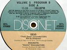 Disconet 5-9 - DEVO - ROCKETS - C.O.D. IN THE BOTTLE