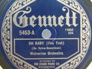 50)   78 RPM   WOLVERINE ORCHESTRA (BIX)   GENNETT 5453