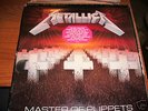METALLICA Master Of Puppets LP ELEKTRA white lbl promo