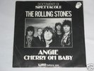 ROLLING STONES italian '7 promo ANGIE + CHERRY OH BABY