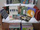 Vinyl LP records 129 of them  - Beatles, Hendrix,Elvis