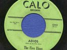 DOOWOP ORIG. - NO REPRO -  FIVE DISCS on CALO - SCARCE