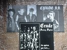 CRUDE SOCIETY SYSTEM disco lp mob 47 anti cimex ltd 300