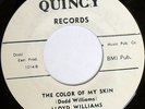 rare Jamaica Reggae 45 LLOYD WILLIAMS color of my skin