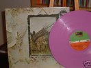 LED ZEPPELIN IV UK Import Rare PINK VINYL Metal Prog