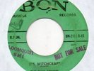 BLUE ECHOES it's witchcraft / debbie BON rockabilly 45