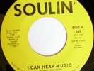 rare Soul 45 TONY OWENS i can hear music SOULIN'