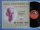 ALP 1060 FURTWÄNGLER: BEETHOVEN symp No. 3, EX