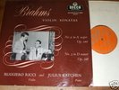 LXT 5270 Brahms Violin Sonatas 2 & 3 / Ricci / Katchen
