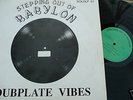 SOLARDUB LP Stepping Out Of Babylon DUBPLATE VIBES RARE