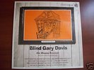 BLIND GARY DAVIS The Singing Reverend LP STINSON NM/NM