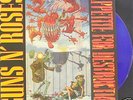 GUNS N ROSES APPETITE FOR DESTRUCTION LP BLUE WAX