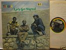 TETRACK Let's Get Started LP Jamaican press A. Pablo