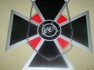 SLAYER - CRIMINALLY INSANE RARE IRON CROSS RED VINYL 7