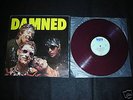 DAMNED S/T VINYL LP GERMAN STIFF ORIG 1977 COLORED WAX