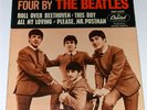 THE BEATLES FOUR BY THE BEATLES-EAP-12121 EP RARE VG++