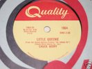Chuck Berry 78 rpm CDN Rare Almost Grown Rock n' Roll