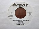 JOHNNY PAYNE Tinklin Bells Can't take another heartbreak NORTHERN SOUL