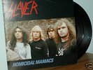 SLAYER   HOMICIDAL MANIACS   LIVE 06/19/85 RECORD