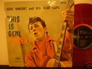 GENE VINCENT ROCKABILLY RARE RED VINYL JAPAN 10