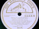 HMV Limited Edition PRIVATE: ENRICO CARUSO 78 RPM E+