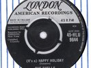 THE SHELLS (It’s a) HAPPY HOLIDAY 1962 LONDON HLU 9644