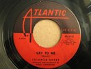 * SOLOMON BURKE Cry To Me RARE NORTHERN SOUL 45 Hear
