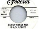 Mike Pedicin - Burnt Toast..  NM DJ Popcorn RnB Mod