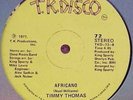 RARE 12'' DISCO/FUNK, TIMMY THOMAS, AFRICANO