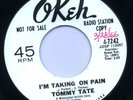 Tommy Tate - I'm taking on pain - OKEH