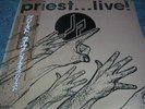 JUDAS PRIEST / PRIEST...LIVE - japan 2LP w/obi STICKER