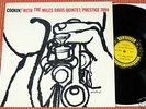 MILES DAVIS Cookin' With 1958 Prestige LP John Coltrane
