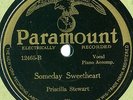 Paramount 12465 PRISCILLA STEWART P.D.Q. Blues EE+/E