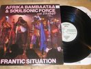 AFRIKA BAMBAATAA Frantic Situation LP 12
